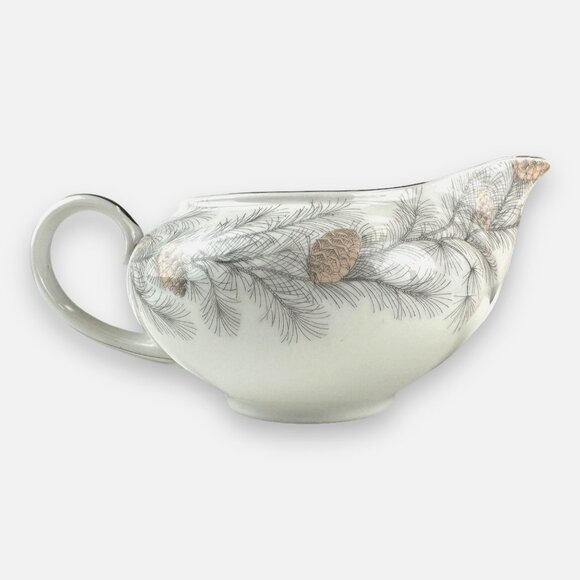 Vintage Sango Sierra Pines Creamer With Pinecone Design EUC - Picture 1 of 6